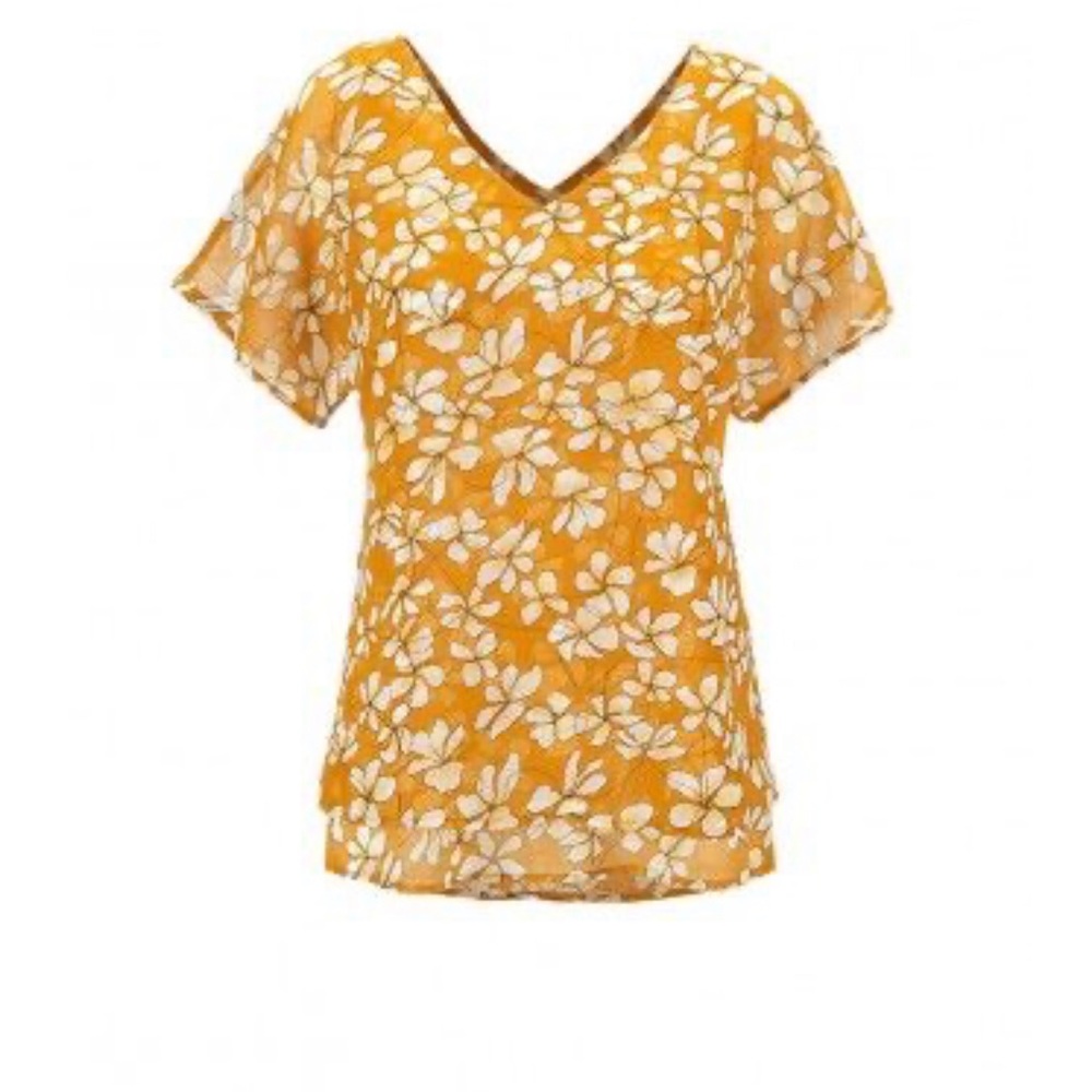 Cabi Thrive Fall 2019 Floral Blouse